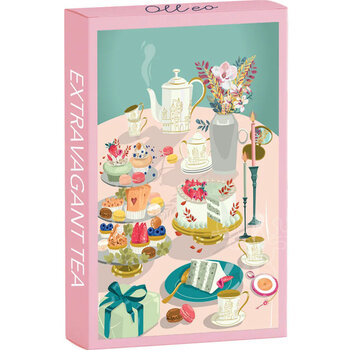 Olleo Puzzles Olleo Extravagant Tea Mini Puzzle 99pcs