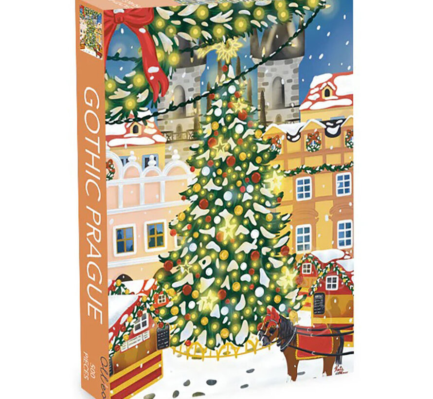 Olleo Gothic Prague Puzzle 500pcs