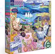 EeBoo eeBoo Seashells by the Shore Puzzle 1000pcs