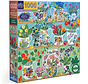 eeBoo Floral Cupboard Puzzle 1000pcs