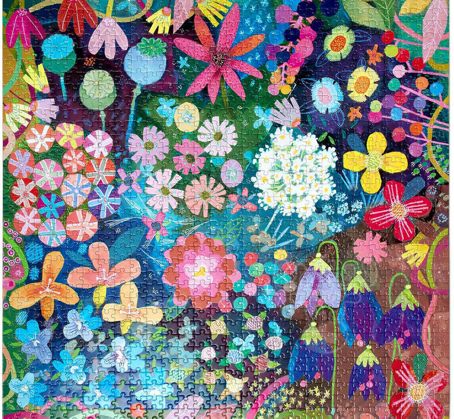 eeBoo Seeds & Flowers Puzzle 1000pcs