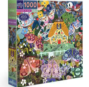 EeBoo eeBoo Cottage at Dusk Puzzle 1000pcs