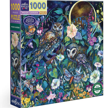 EeBoo eeBoo Moon Garden Puzzle 1000pcs