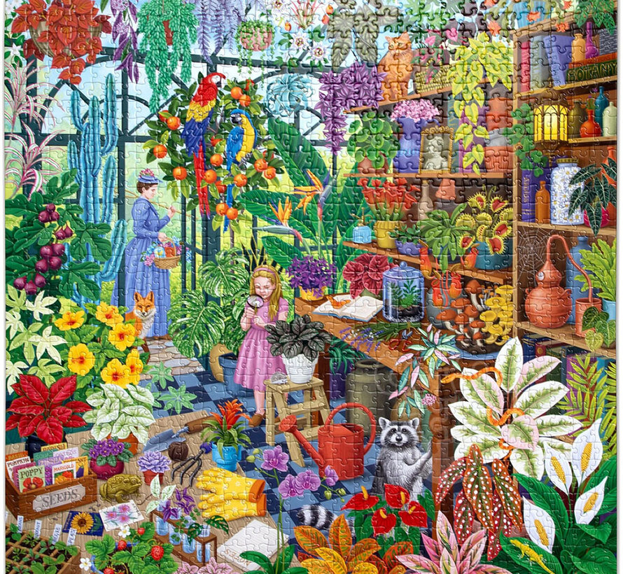 eeBoo Alchemist's Greenhouse Puzzle 1000pcs