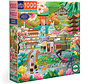 eeBoo Seasons in Kyoto Puzzle 1000pcs