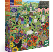 EeBoo eeBoo Village Orchard Puzzle 1000pcs