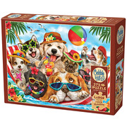 Cobble Hill Puzzles Cobble Hill Hammock Party Easy Handling Puzzle 275pcs