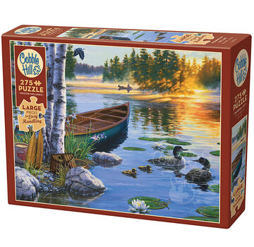 Cobble Hill Puzzles Cobble Hill Morning On The Lake Easy Handling Puzzle 275pcs