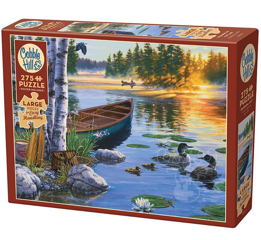 Cobble Hill Morning On The Lake Easy Handling Puzzle 275pcs