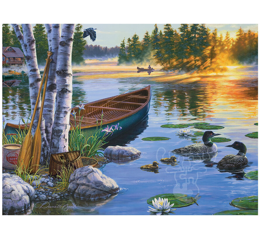 Cobble Hill Morning On The Lake Easy Handling Puzzle 275pcs