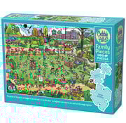 Cobble Hill Puzzles Cobble Hill DoodleTown: Offside Antics Family Puzzle 350pcs