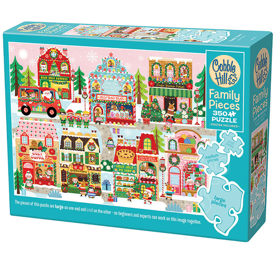 Cobble Hill Tinsel Town Family Puzzle 350pcs