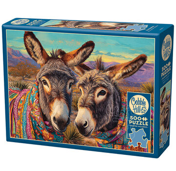Cobble Hill Puzzles Cobble Hill Dos Burros Puzzle 500pcs