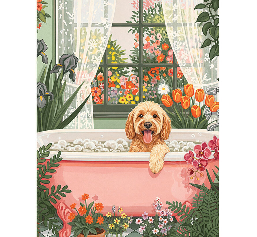 Cobble Hill Blooms and Bubbles Puzzle 500pcs