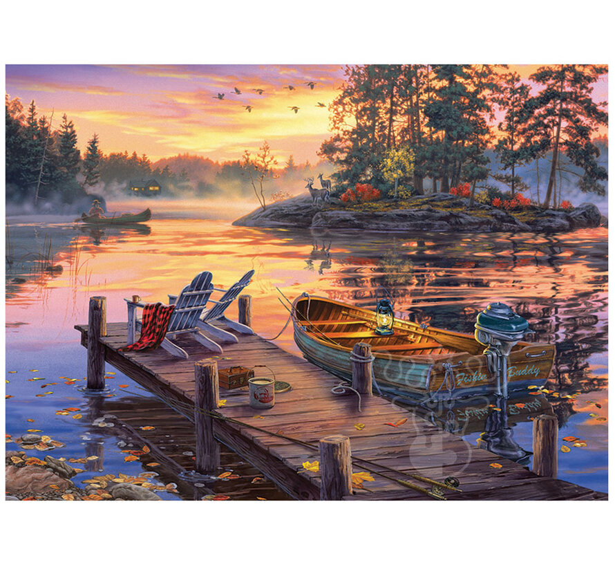 Cobble Hill Morning Paradise Puzzle 500pcs