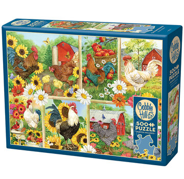 Cobble Hill Puzzles Cobble Hill Cockadoodledoo Puzzle 500pcs