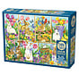 Cobble Hill Tulip Time Puzzle 500pcs
