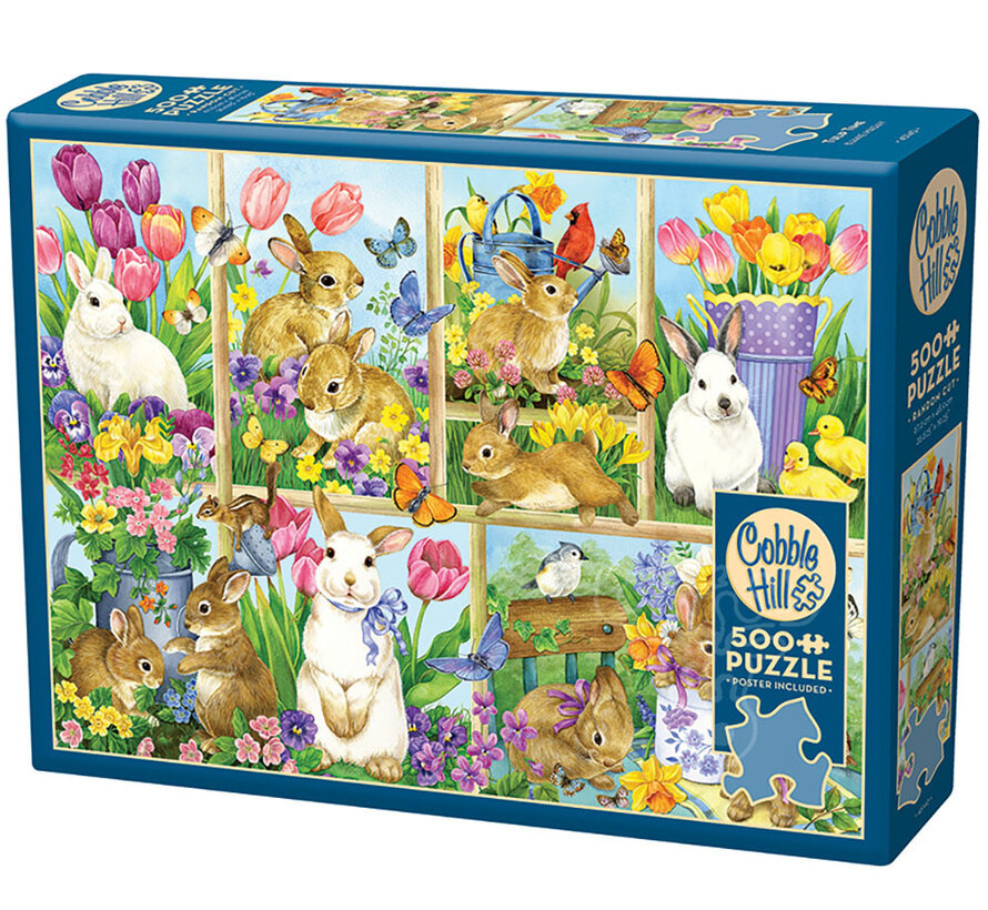 Cobble Hill Tulip Time Puzzle 500pcs