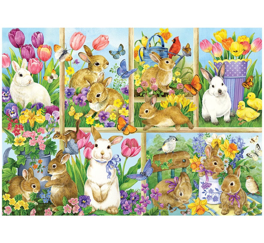 Cobble Hill Tulip Time Puzzle 500pcs