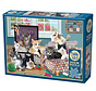 Cobble Hill Crafty Kittens Puzzle 500pcs