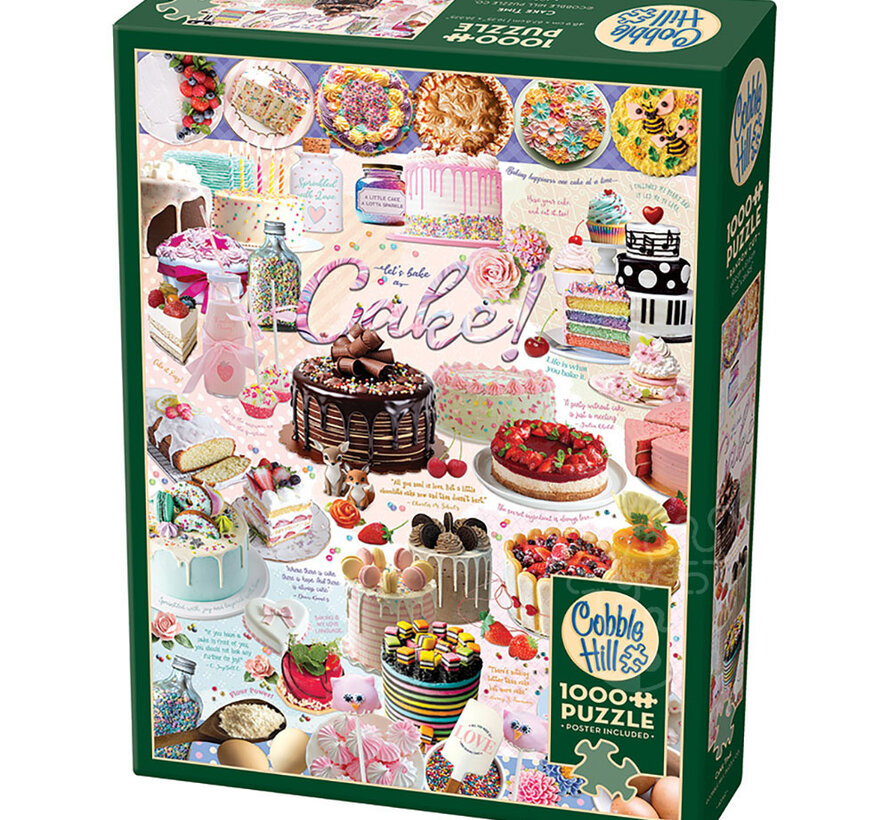 Cobble Hill Cake Time Puzzle 1000pcs