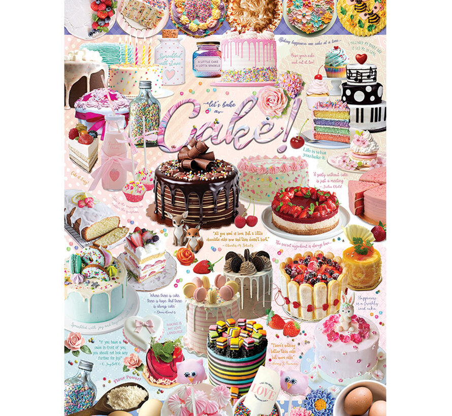 Cobble Hill Cake Time Puzzle 1000pcs