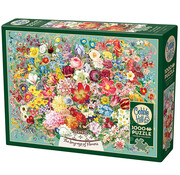 Cobble Hill Puzzles Cobble Hill The Language Of Flowers Puzzle 1000pcs