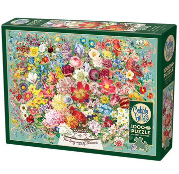 Cobble Hill Puzzles Cobble Hill The Language Of Flowers Puzzle 1000pcs