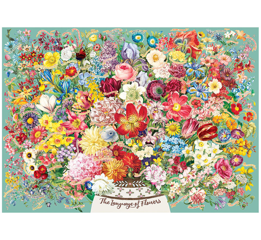 Cobble Hill The Language Of Flowers Puzzle 1000pcs