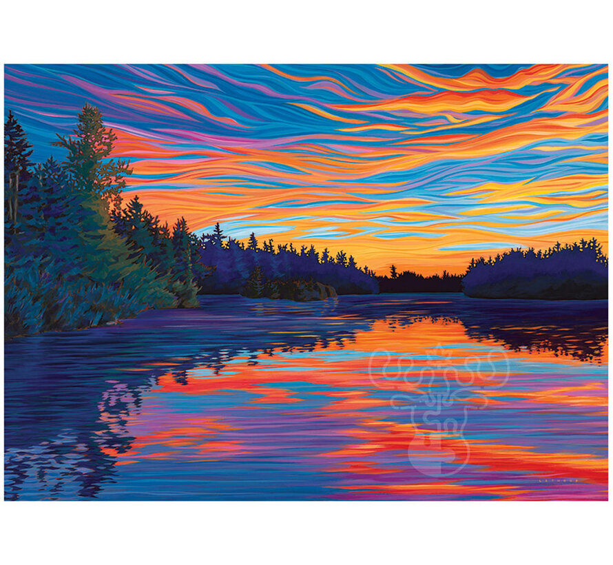 Cobble Hill Sunset Puzzle 1000pcs