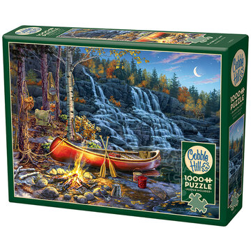 Cobble Hill Puzzles Cobble Hill Waterfall Camp Puzzle 1000pcs