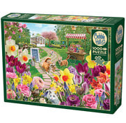 Cobble Hill Puzzles Cobble Hill Springtime Frolic Puzzle 1000pcs