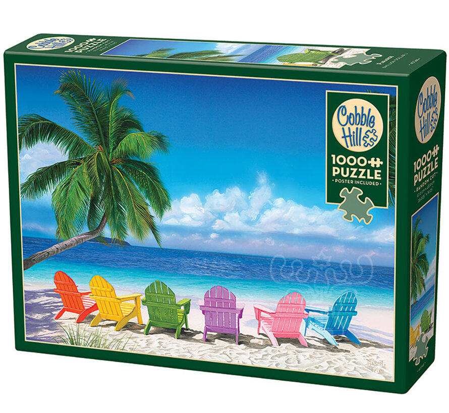 Cobble Hill Paradise Puzzle 1000pcs