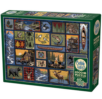 Cobble Hill Puzzles Cobble Hill Woodcraft Puzzle 1000pcs