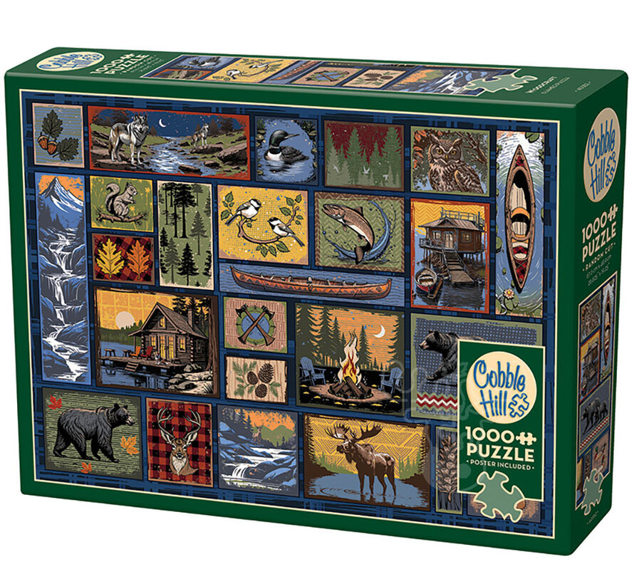 Cobble Hill Woodcraft Puzzle 1000pcs