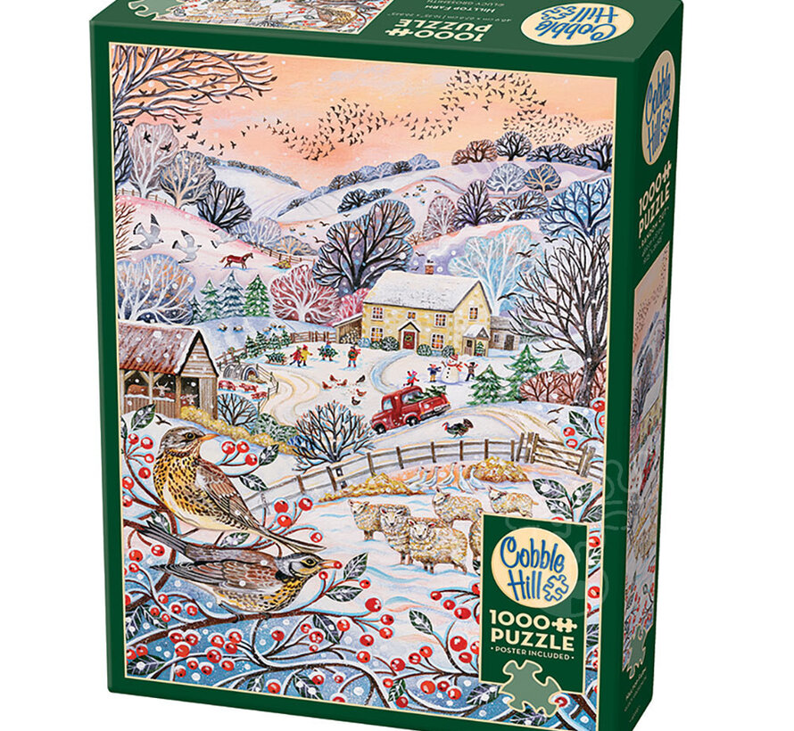 Cobble Hill Hilltop Farm Puzzle 1000pcs
