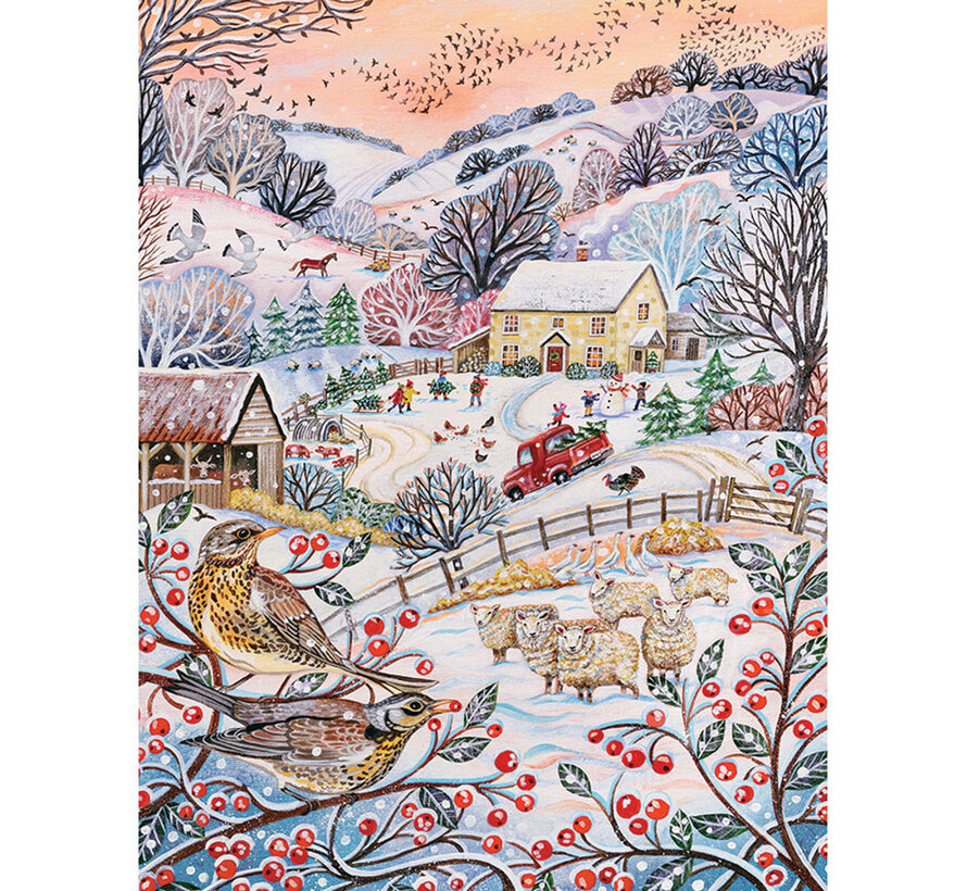 Cobble Hill Hilltop Farm Puzzle 1000pcs