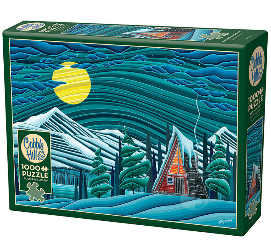 Cobble Hill Winter Tranquility Puzzle 1000pcs