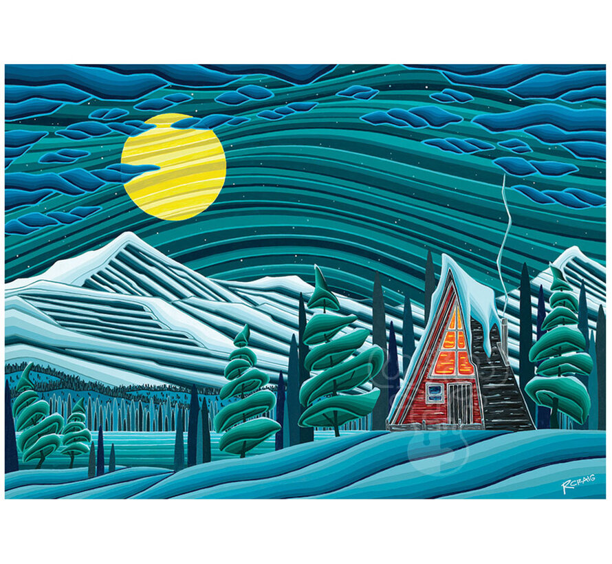 Cobble Hill Winter Tranquility Puzzle 1000pcs