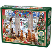 Cobble Hill Puzzles Cobble Hill Christmas Visitors Puzzle 1000pcs