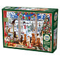 Cobble Hill Christmas Visitors Puzzle 1000pcs