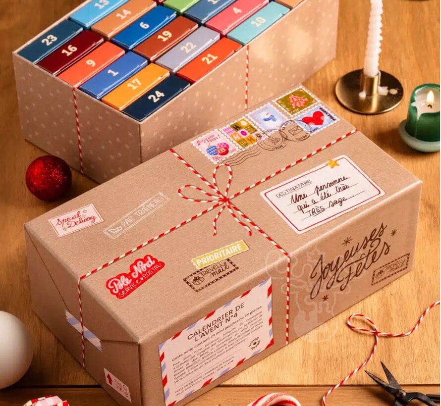 Trevell Calendrier de l'avent n°4 Mini Puzzle 24 x 99pcs