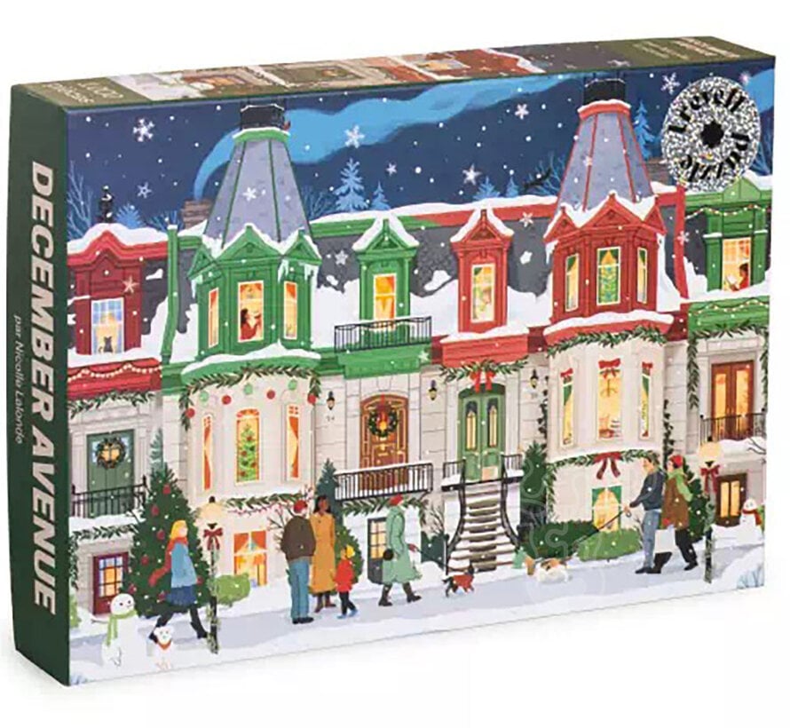 Trevell December Avenue Puzzle 500pcs