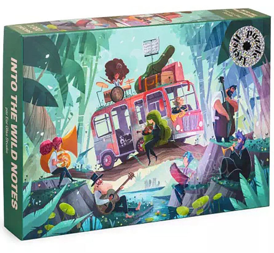 Trevell Into the Wild Notes Puzzle 1000pcs
