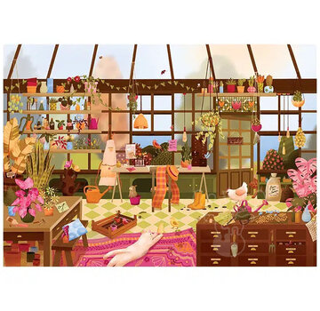 Trevell Puzzle Trevell Dans la Serre Puzzle 500pcs