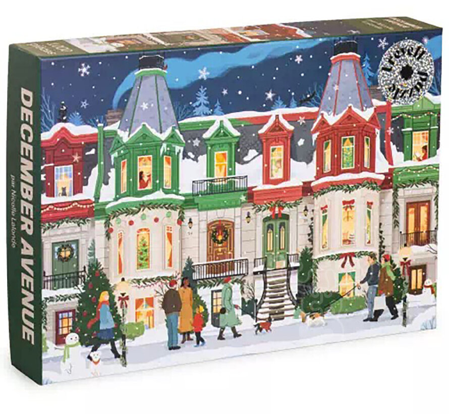 Trevell December Avenue Puzzle 1000pcs