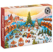 Trevell Puzzle Trevell Snowy Market Puzzle 1000pcs