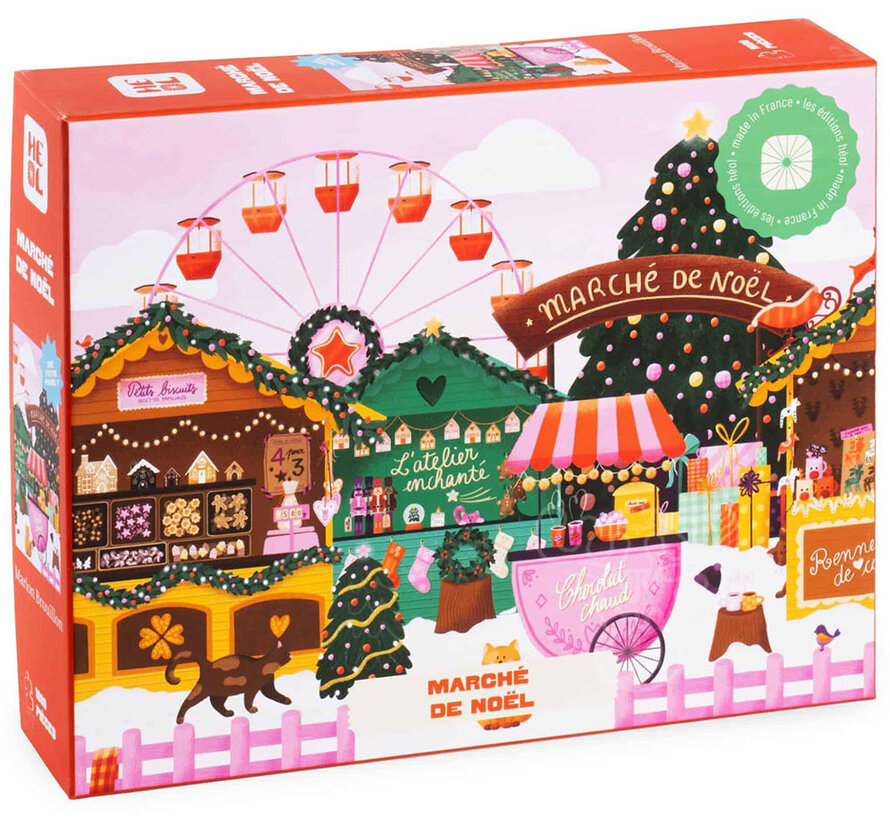 Les éditions Heol Marché de Noël Puzzle 1000pcs