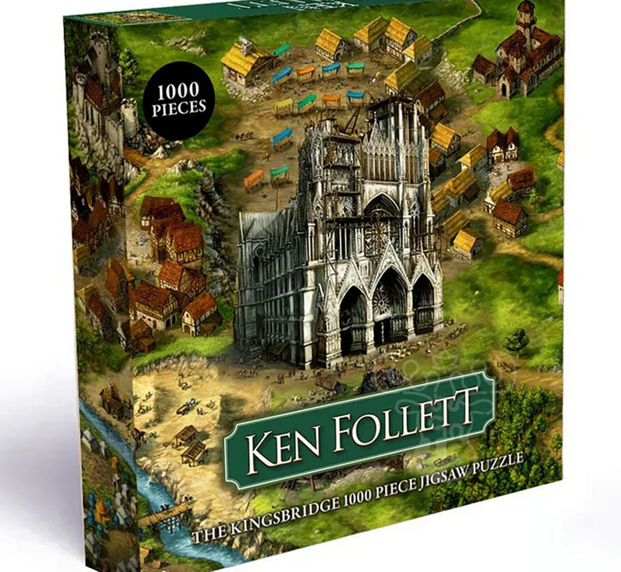 Laurence King Ken Follett: The Kingsbridge Puzzle 1000pcs