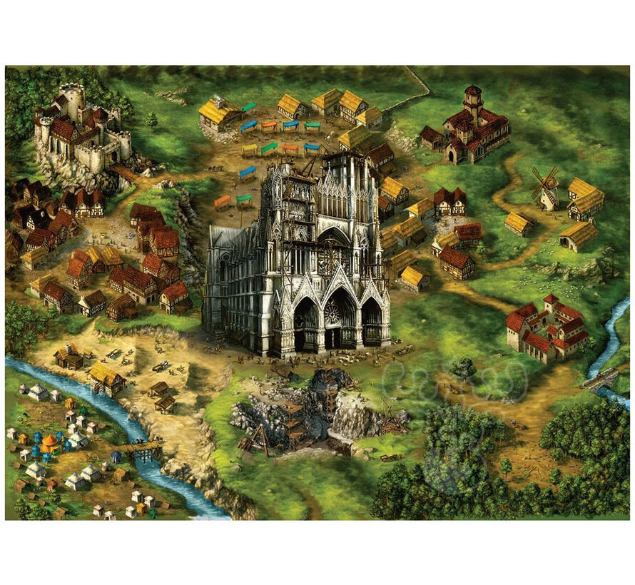 Laurence King Ken Follett: The Kingsbridge Puzzle 1000pcs